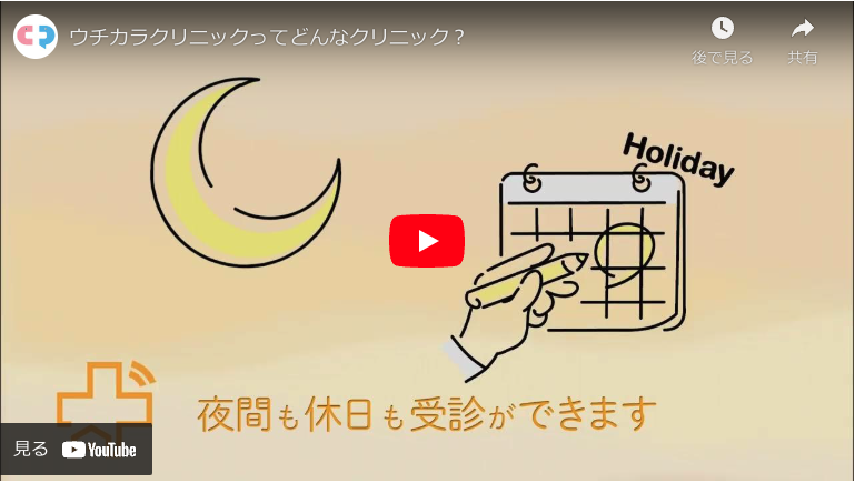 ウチカラクリニックのオンライン診療の受け方